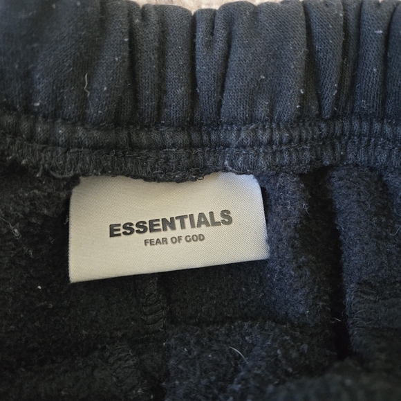 Fear of God Essentials Black Color Sweatpants size Small - Picture 12 of 16